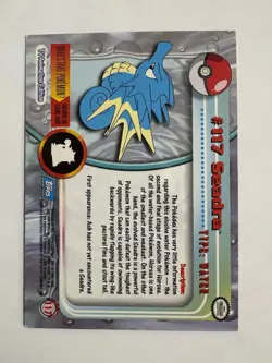 Seadra #117 ✨ FOIL ✨Blue Label First Edition 🔥 Topps Pokemon 2000 - Image 2
