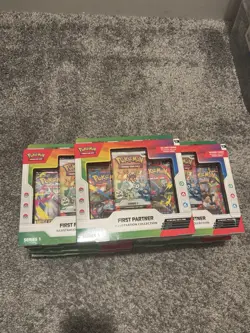 Pokemon First Partner Illustration Collection Series 1 Promo Box Lot 5 - Image 1