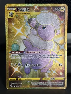 Pokemon TCG Flaaffy Card 280/264 Secret Rare Fusion Strike NM Condition - Image 1