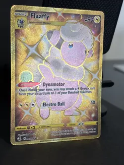 Pokemon TCG Flaaffy Card 280/264 Secret Rare Fusion Strike NM Condition - Image 2