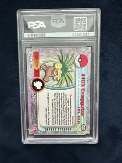 2000 Topps Chrome Exeggutor #103 Pokemon T.V. Sparkle PSA 8 - Image 3