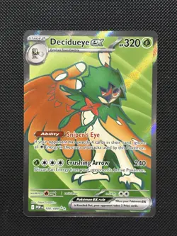 Pokemon Perfect Order - Decidueye Ex - 100/088 - Full Art Rare - MINT - Image 2