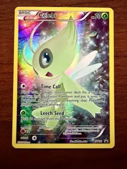 Pokemon Celebi XY Black Star Promo Holo 111 (2016) English - NM - Image 1
