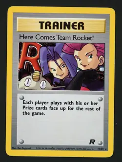 Here Comes Team Rocket! - MP 15/82 - Holo Team Rocket - Pokemon WOTC - Image 1