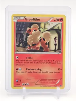 GROWLITHE 2012 POKEMON BLACK & WHITE NEXT DESTINIES COMMON 10/99 Q2167 - Image 1