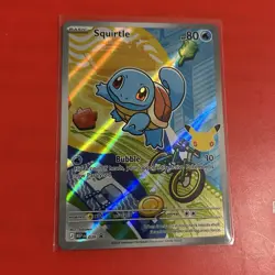 Pokemon Squirtle 30th First Partner Anniversary Promo 038 Fresh Opened - Image 1