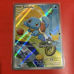 Pokemon Squirtle 30th First Partner Anniversary Promo 038 Fresh Opened - Image 5
