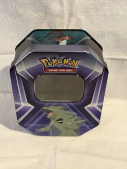 Pokemon TCG Triple Whammy Collector's Tin - Tyranitar - Slaking EMPTY NO PACKS - Image 2