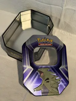 Pokemon TCG Triple Whammy Collector's Tin - Tyranitar - Slaking EMPTY NO PACKS - Image 3