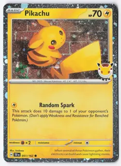 Pikachu (Pokemon Day 2026) Holo Common Miscellaneous Cards & Products 051/162 NM - Image 1