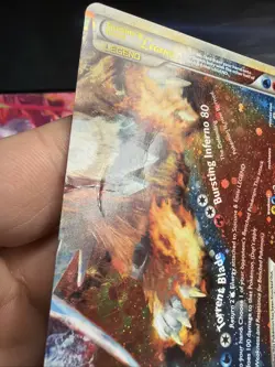 Pokemon TCG Suicune Entei Legend Card Bottom 95/95 Holo Rare Unleashed See Pics - Image 2