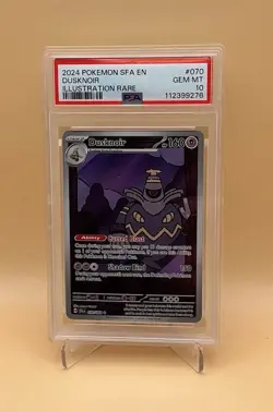 Pokemon Dusknoir 070/064 Illustration Rare Shrouded Fable PSA 10 GEM MINT - Image 1