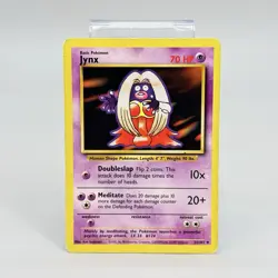 Pokemon Jynx 31/102 Base Set Unlimited Vintage 1999 MP+ - Image 1