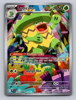 Ludicolo 095/094 Illustration Rare Phantasmal Flames Pokemon Near Mint - Image 1