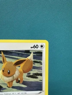 Eevee Pokemon Sword & Shield SWSH190 Cosmos Holo Black Star Promo NM 2633 - Image 3