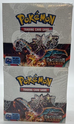 Lot of (2) Pokemon TCG Scarlet & Violet Obsidian Flames Booster Boxes SEALED - Image 1