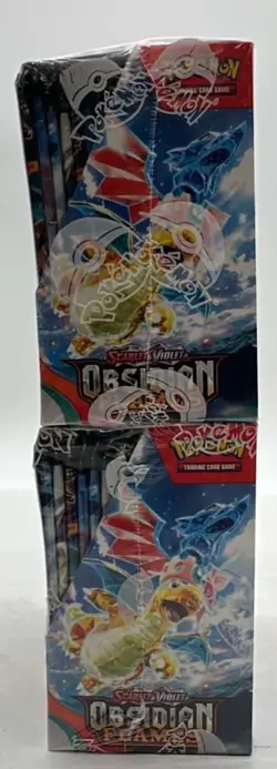 Lot of (2) Pokemon TCG Scarlet & Violet Obsidian Flames Booster Boxes SEALED - Image 3