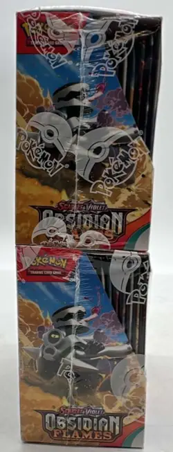 Lot of (2) Pokemon TCG Scarlet & Violet Obsidian Flames Booster Boxes SEALED - Image 4