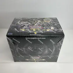 Yugioh TCG: Dark World Structure Deck Display Box, Factory Sealed First 1st Ed - Image 1
