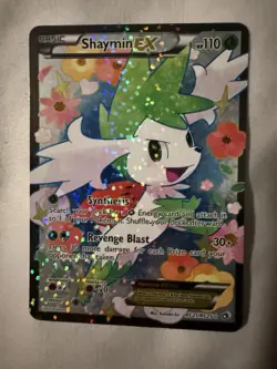 Shaymin EX RC21/RC25 Full Art Radiant Collection Pokemon Card - Image 1