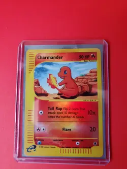 CHARMANDER Pokemon Card - Expedition Base Set - 97/165 - Reverse HOLO NM - Image 1