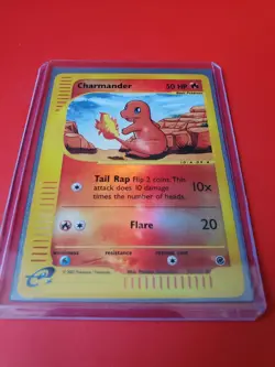 CHARMANDER Pokemon Card - Expedition Base Set - 97/165 - Reverse HOLO NM - Image 3