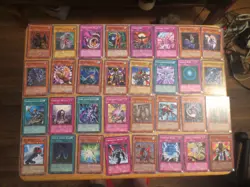 Old Yugioh Cards Lot vintage unsearched yu gi oh cards lot junk drawer lot old - Image 1