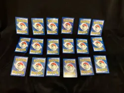 Vintage Pokemon Gym Heroes Card Lot Of 28 Cards LP/HP Misty’s Gyarados - Image 2