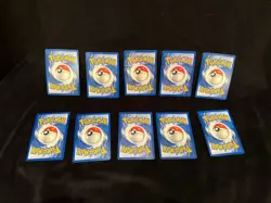 Vintage Pokemon Gym Heroes Card Lot Of 28 Cards LP/HP Misty’s Gyarados - Image 4