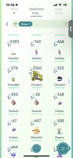 Pokemon Go (Stage 37) legendary Groudon ( 28Legendarys ) ( 36 Shinys)(1.2 M ) - Image 4