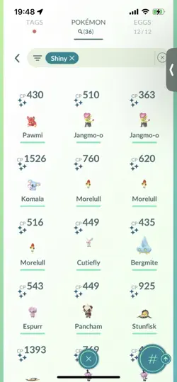 Pokemon Go (Stage 37) legendary Groudon ( 28Legendarys ) ( 36 Shinys)(1.2 M ) - Image 5