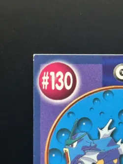 Gyarados #130 Pokemon Poketrivia MewTwo Movie Card Burger King Vintage - Image 2