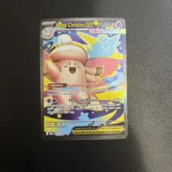 Mega Clefable Ex 103/088 Perfect Order Full Art NM/M Pokemon Card - Image 1