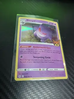 Gengar 066/196 Holo Rare Trick or Trade 2023 NM Pokemon TCG Card - Image 1