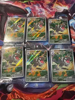 6x Tyrunt 070 Promo Card SEALED Prefect Order Etb Promo Full Art NM Lot Of 6 - Image 1