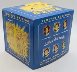 1999 Pokemon 23K Gold-Plated Pikachu Card – Burger King Limited Edition – Sealed - Image 2