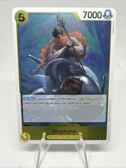 One Piece Card Game, Neptune OP11-108 Foil Rare English NM - Image 1