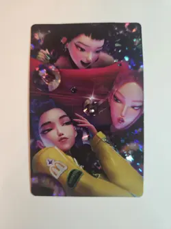 McDonald’s K-pop Demon Hunters Huntrix Meal Rumi Zoey Mira Card - Image 2