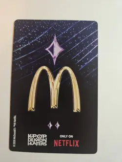 McDonald’s K-pop Demon Hunters Huntrix Meal Rumi Zoey Mira Card - Image 3