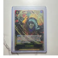 One Piece Card Game Crocodile OP14-120 Alternate Art Foil 10000 Power English - Image 1