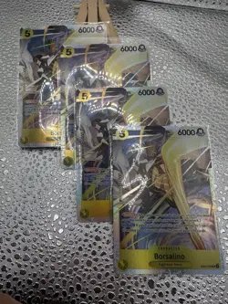 One Piece Card Game Borsalino SR EB04-058 OP15 English Version NM Playset - Image 1