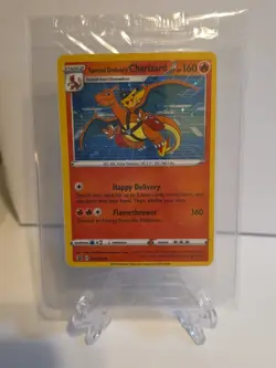 Special Delivery Charizard # SWSH075 Sword & Shield Promo Card MINT - Image 1