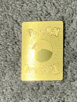 Eevee V HP190 Collect Blackstar Promo Gold Foil Fan Art Display Card NM! - Image 3