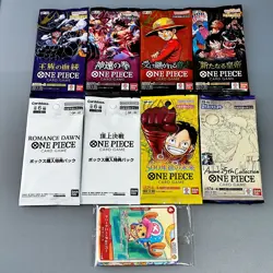 ROMANCE DAWN PROMO Pack OP-01 One Piece Card Japan etc… 9Packs - Image 2