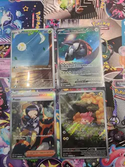 Pokemon TCG Special Illustration Rare Full Art Holo Rare Lot of 4 Cards NM - Image 1
