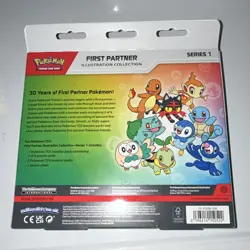 Pokemon First Partner Illustration Collection Series 1 Box Promo Cards Booster - Image 2