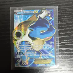 Pokemon Blastoise EX 142/146 XY Full Art Ultra Rare Holo Card - Image 1