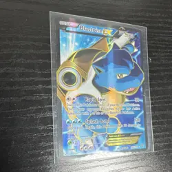 Pokemon Blastoise EX 142/146 XY Full Art Ultra Rare Holo Card - Image 2