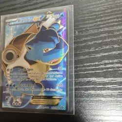 Pokemon Blastoise EX 142/146 XY Full Art Ultra Rare Holo Card - Image 3