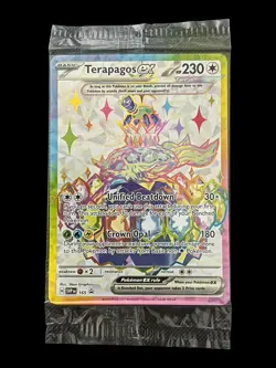Pokemon SVPN Full Art Holo Lapras ex Terapagos ex Cinderace ex 3-Card Lot - Image 1